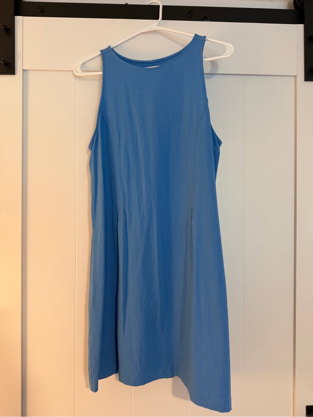 Lululemon Blue Sleeveless A-Line Dress